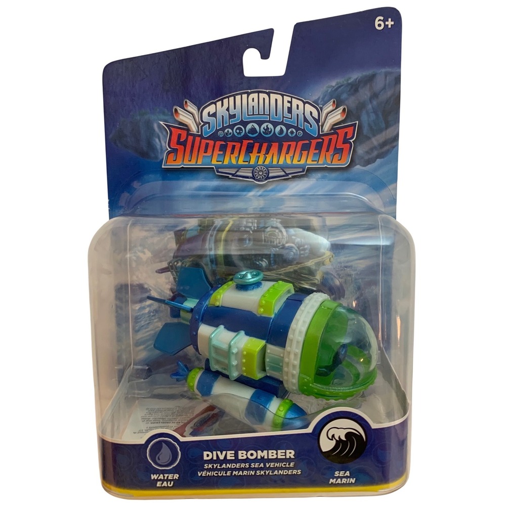 2015 Skylanders Superchargers Dive‎ Bomber Sea Vehicle Water Element New 87548